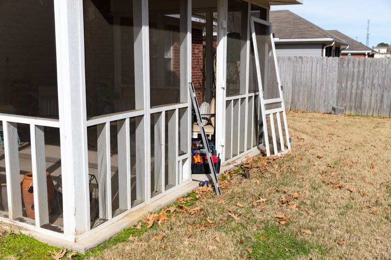 Poolside Patio Installation