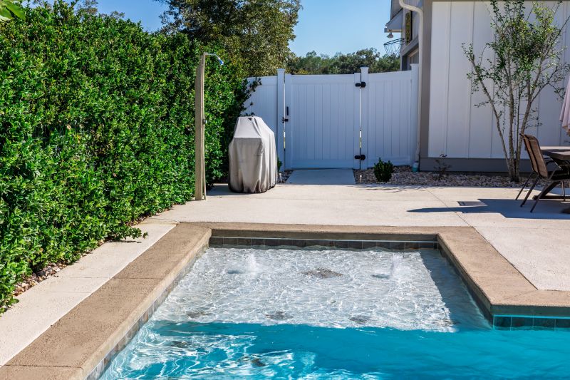 Poolside Patio Installation