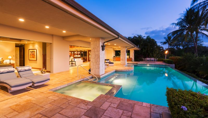 Poolside Patio Installation