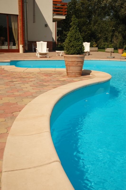 Poolside Patio Installation
